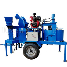 Interlocking Fly Ash Bricks Clay Easy Operate Home Use Manual Block Making Machine